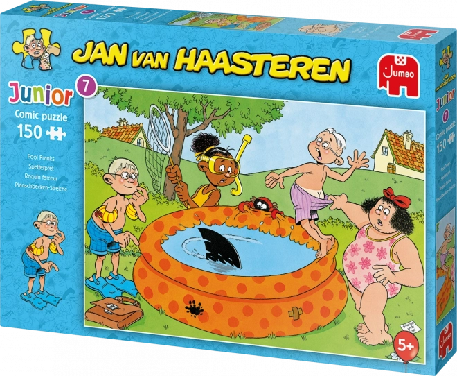 JUMBO Puzzle JvH Junior 7: Norčije ob bazenu 150 kosov