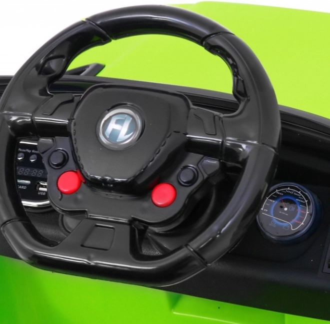 Električni avtomobilček Land Rapid Racer – Zelena