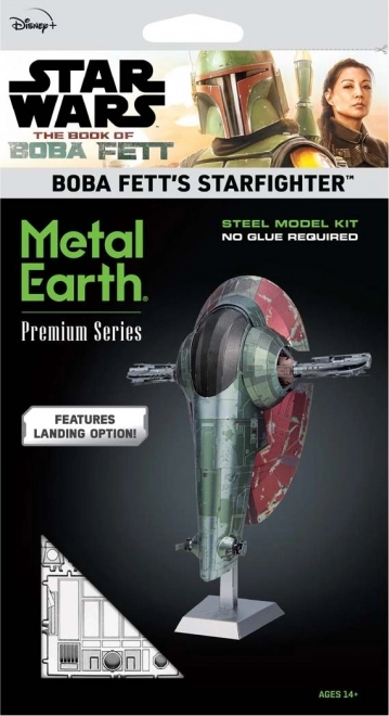 METAL EARTH 3D puzzle Vojne zvezd: Zvezdno plovilo Bobe Fetta (ICONX)