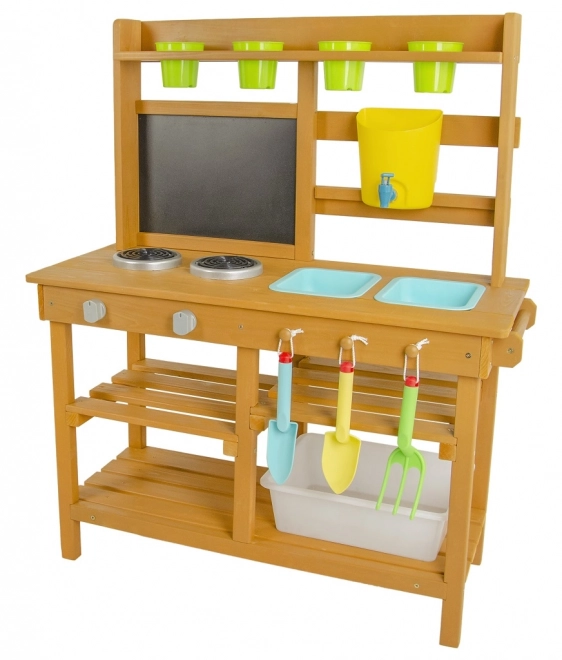 2Kids Igrače Lesena vrtna kuhinja