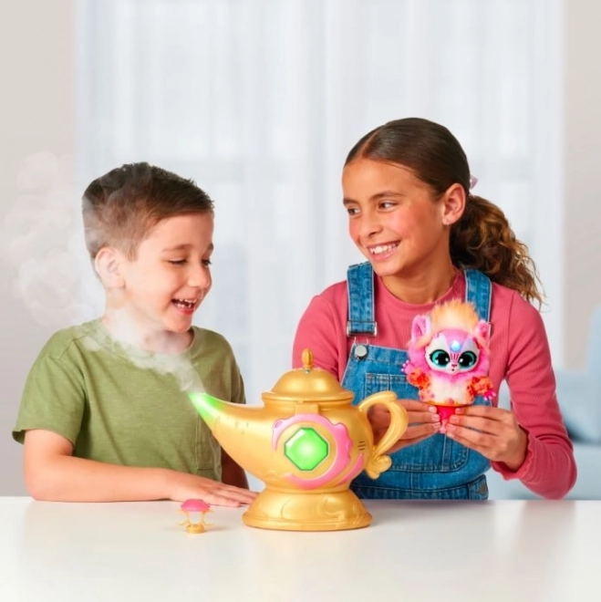 Čarobna svetilka Magic Mixies Interaktivna plišasta roza