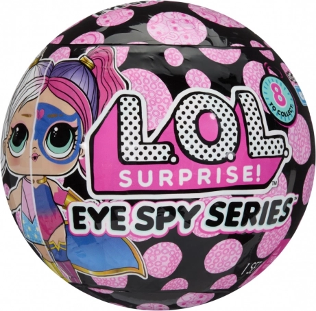 Punčka L.O.L. Surprise Eye Spy Tots – zbirateljska krogla s presenečenjem