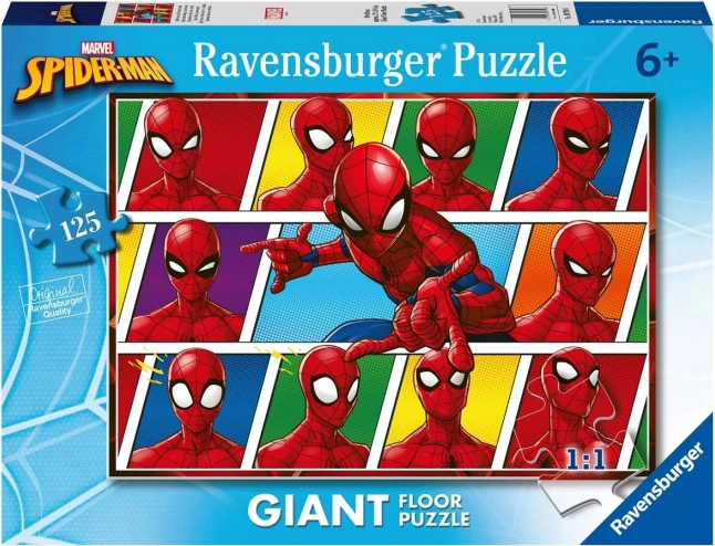 Ravensburger Puzzle Spider-Man Preganjanje zločincev 125 koščkov
