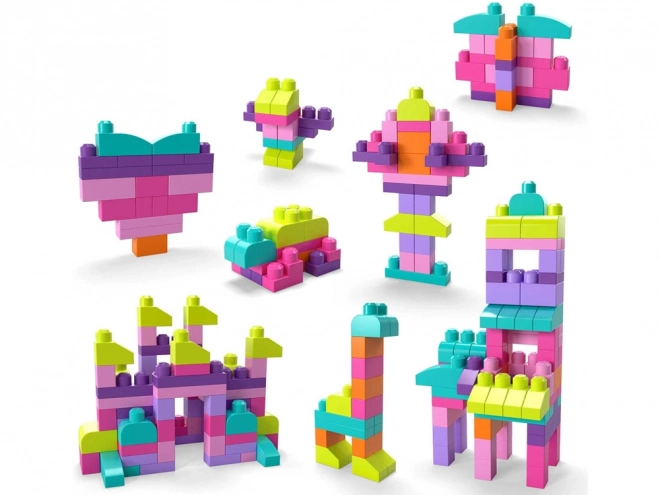 Kreativne gradbene kocke Mega Bloks za deklice