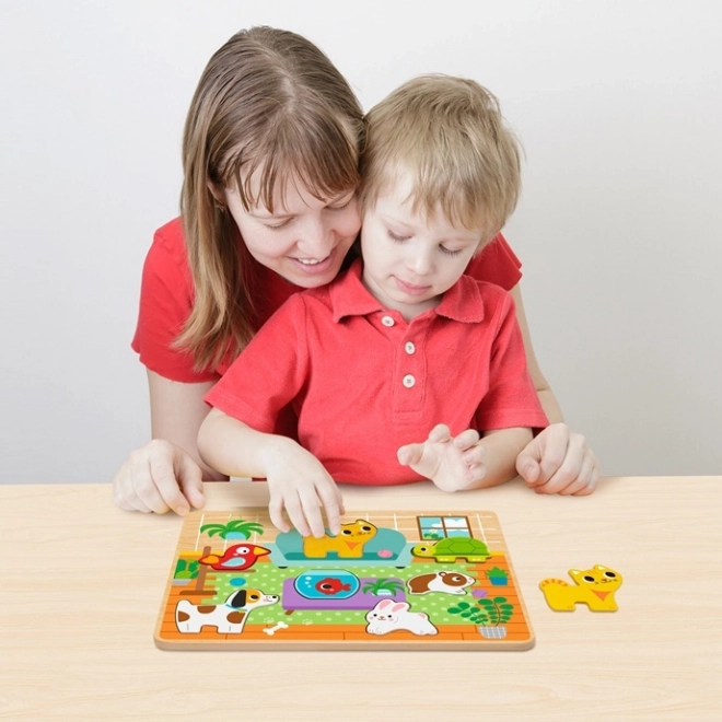 Vstavljiva sestavljenka Ljubčki od 2Kids Toys