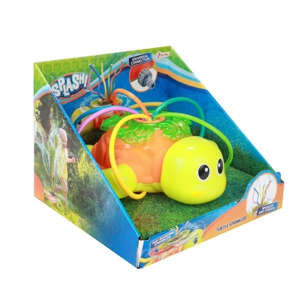 vodna pršilnik želva za vrt plast 20x10cm v škatli 25x19x24cm