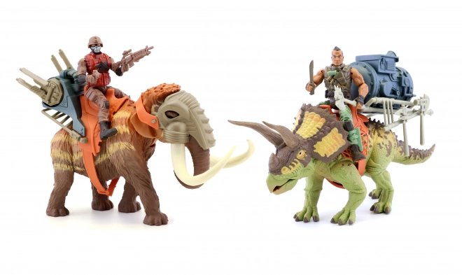 Set vojakov na dinozavrih 25 cm