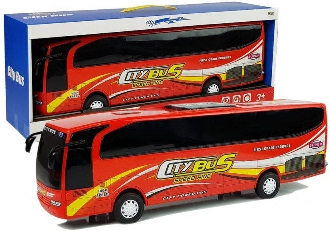 Mestni avtobus model rdeč 54cm