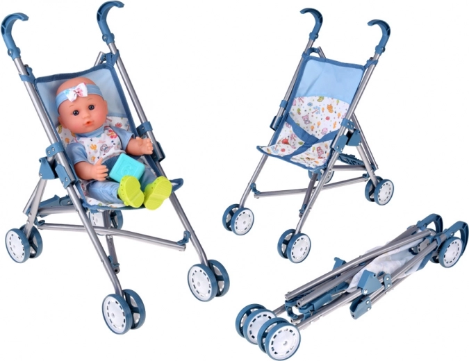 Zložljiv voziček za punčko za vsak izlet