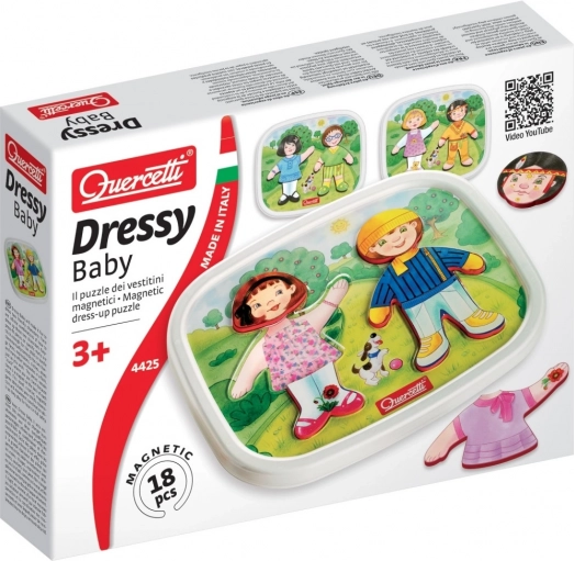 Magnetna oblačilna sestavljanka QUERCETTI Dressy Baby