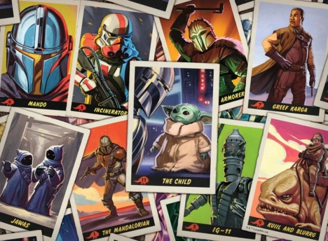 Puzzle Star Wars: Mandalorian - Baby Yoda 500 kosov