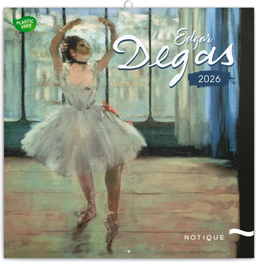 Beležniški koledar Edgar Degas 2026