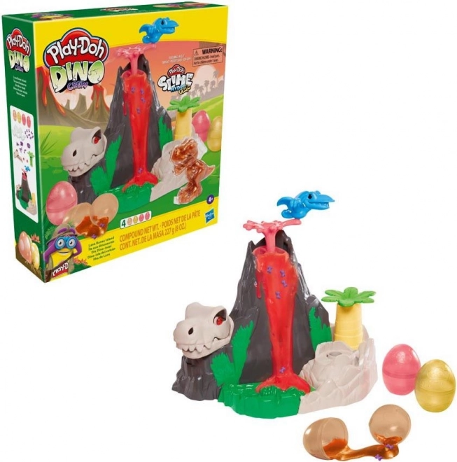 Play-Doh Dino Crew Otok Lavinega vulkana