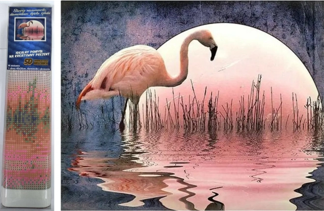 Norimpex diamantno slikanje Flamingo 30x40 cm