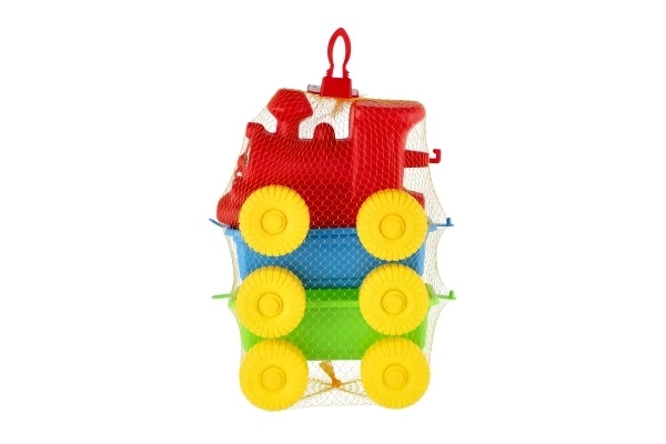 Vlak + 2 vagoni plast 60cm v mreži