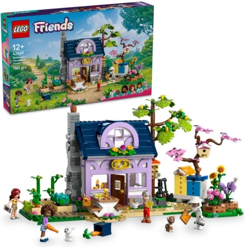 LEGO® Friends 42669 Hiša čebelarjev in cvetlični vrt