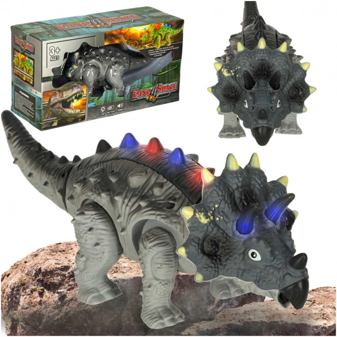 Interaktivni dinozaver Triceratops na baterije
