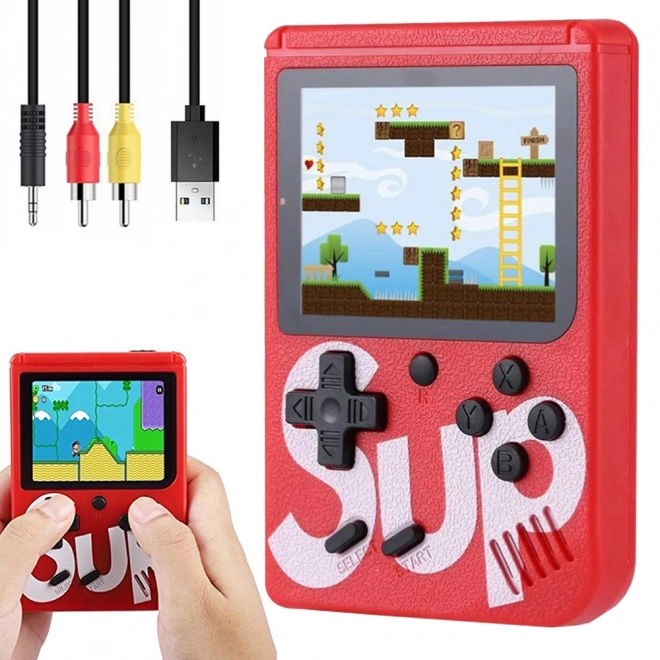 Mini prenosna retro konzola s 400 igrami