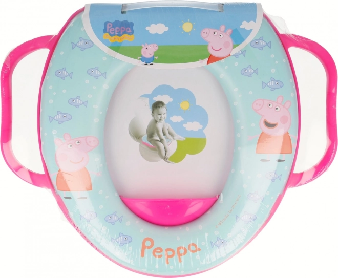 Otroški toaletni sedežek PRAŠIČEK PEPPA