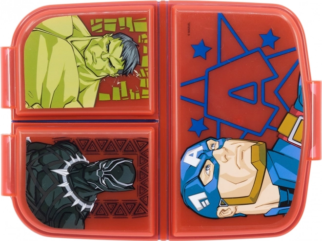 STOR Večnamenska škatla za malico Avengers: Nepremagljivi