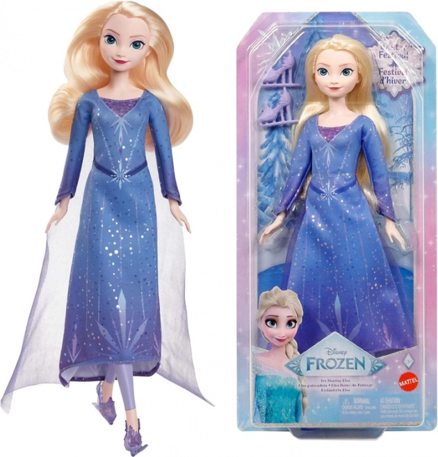 Punčka Disney Frozen Ledeno kraljestvo Elsa na drsalkah