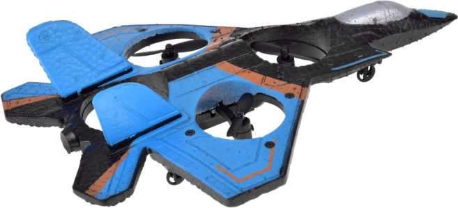 Daljinsko vodeni dron Quadcopter z LED diodami