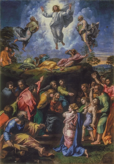 Sestavljanka 1500 kosov CLEMENTONI Museum – Rafael: Spremenjenje Gospodovo