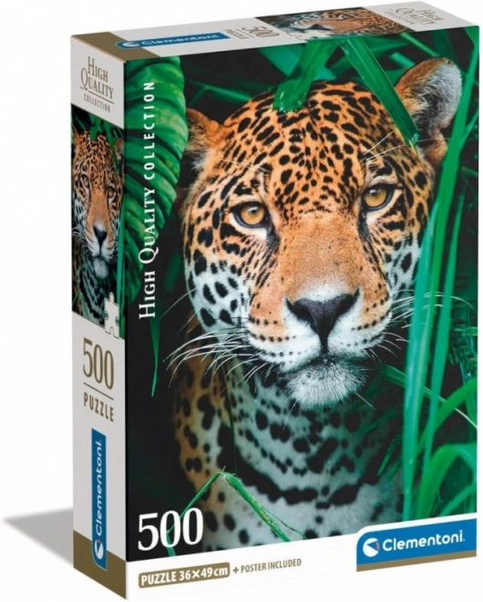 Puzzle 500 kosov Jaguar v džungli