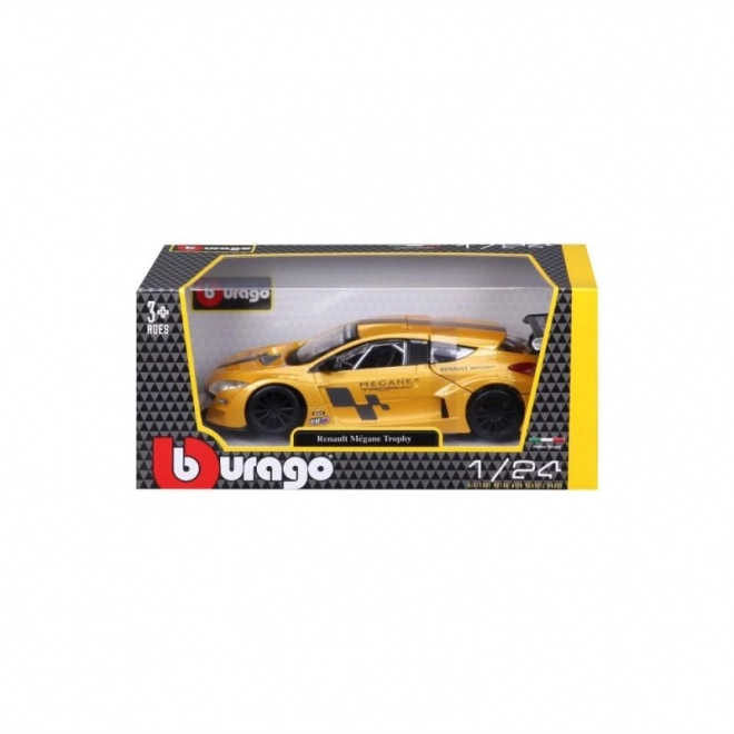Bburago 1:24 Renault Mégane Trophy Metallic Rumena 18-22115