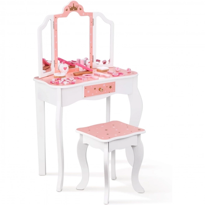 Lesen toaletni mizica s stolčkom od Tooky Toy