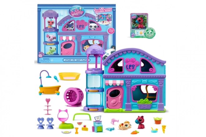 Komplet z igračami Littlest Pet Shop Hiša