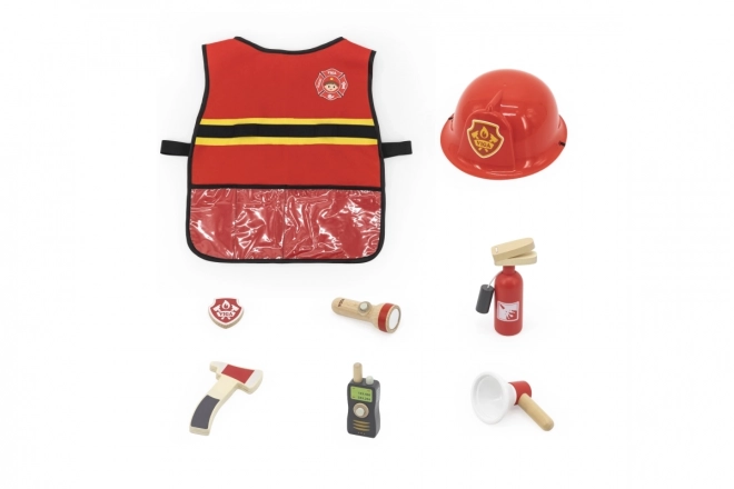 Leseni gasilski set