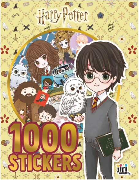 Nalepkovni zvezek Harry Potter z 1000 nalepkami