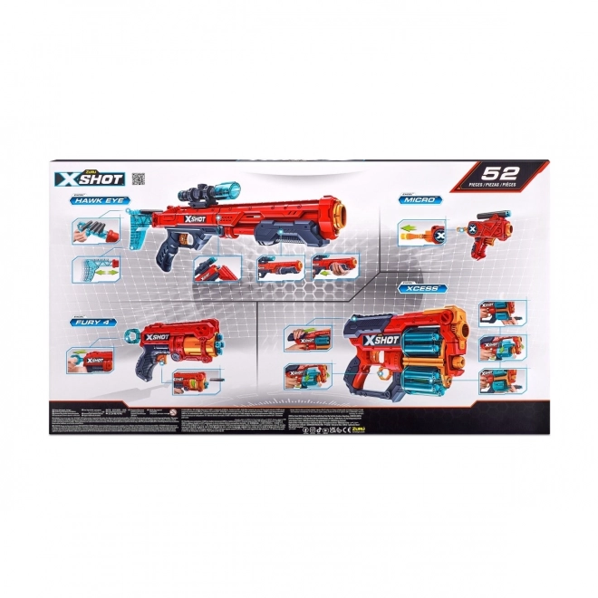 Excel Combo Jastreb + Xcess + Fury 4 + set Mikro izstreljevalnik