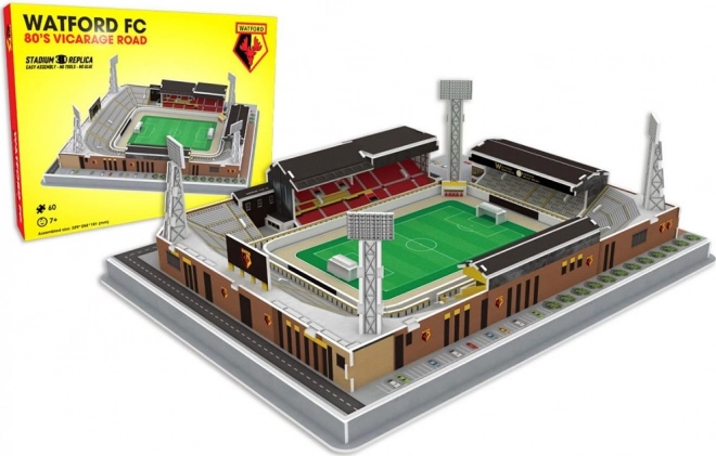 3D sestavljanka stadion Vicarage Road Watford