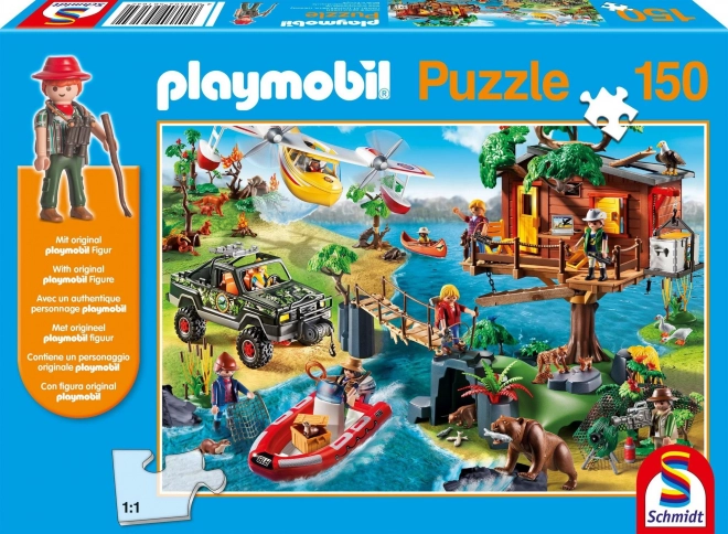 SCHMIDT Puzzle Playmobil Hiška na drevesu 150 kosov