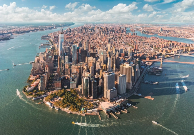 Sestavljanka 2000 kosov Visoka kakovost Spodnji Manhattan, New York City