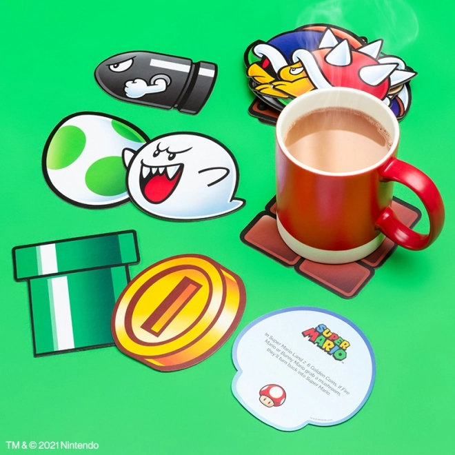 Set podstavkov Super Mario