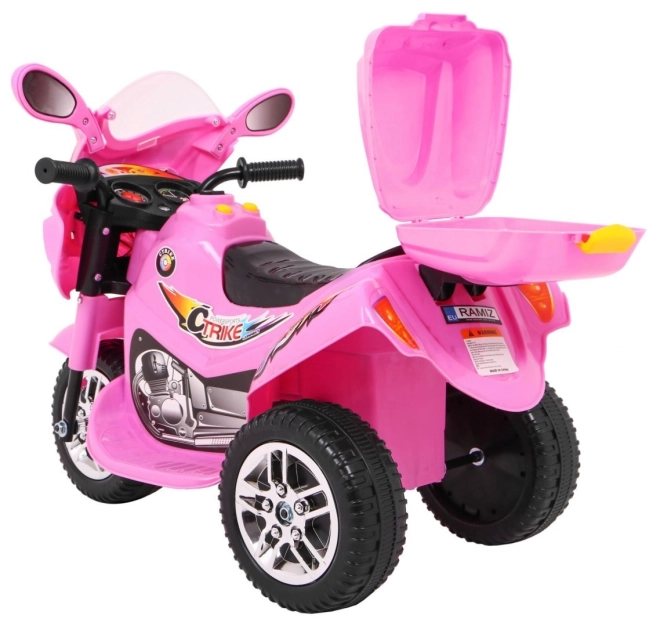 Tricikel BJX-088 električni motocikel + zvoki + luči – Roza