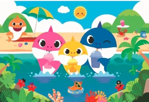 Sestavljanka - Baby shark 60 kosov