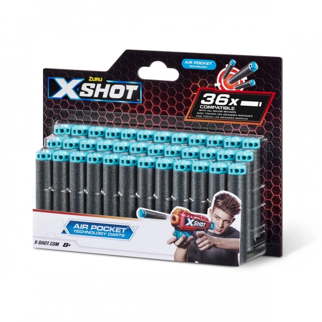Nadomestne penaste krogle X-Shot Air Pocket Technology, 36 kosov
