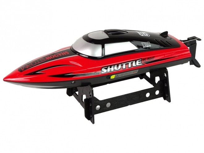 Motorni čoln R/C 2.4G Rdeč 20-25 km/h