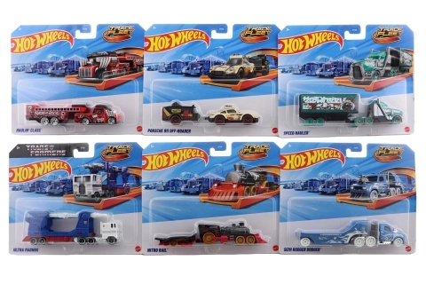 Hot Wheels dirkalni tovornjak za proge