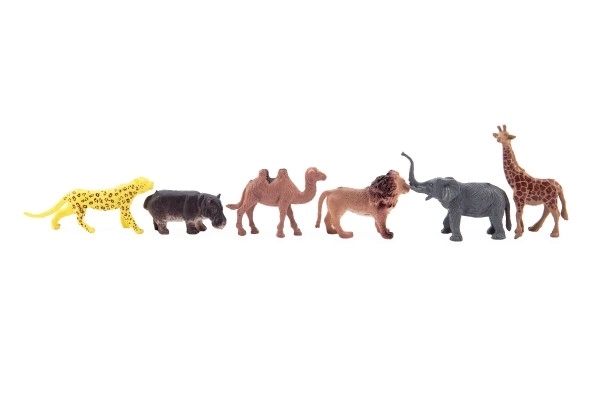Mini safari ZOO živali plast 5-6cm 12kos v vrečki