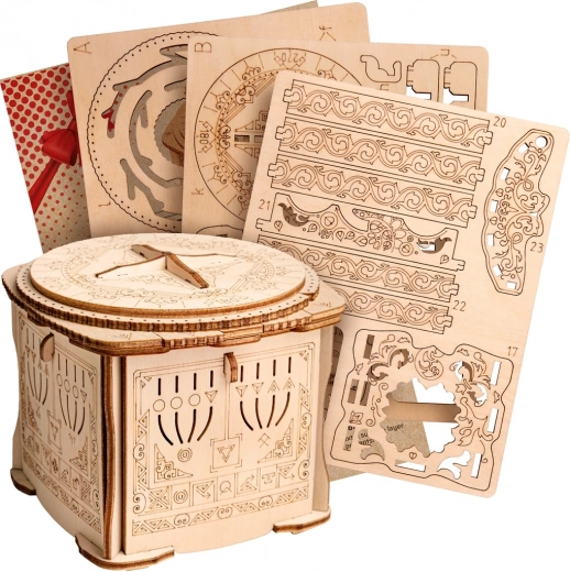 Komplet brez lepila, pripravljen za sestavljanje