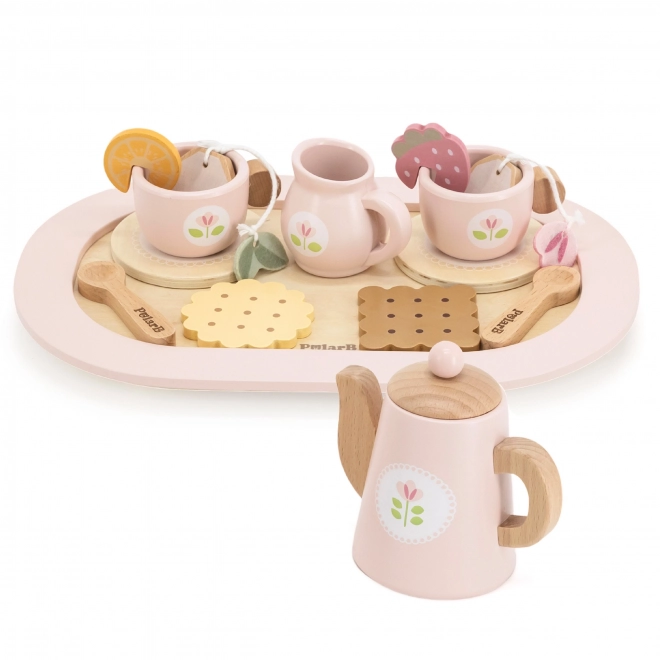 Leseni čajni set POLARB