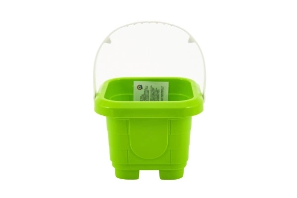 Vedro za pesek plast 12x9cm 5 barv 12m+