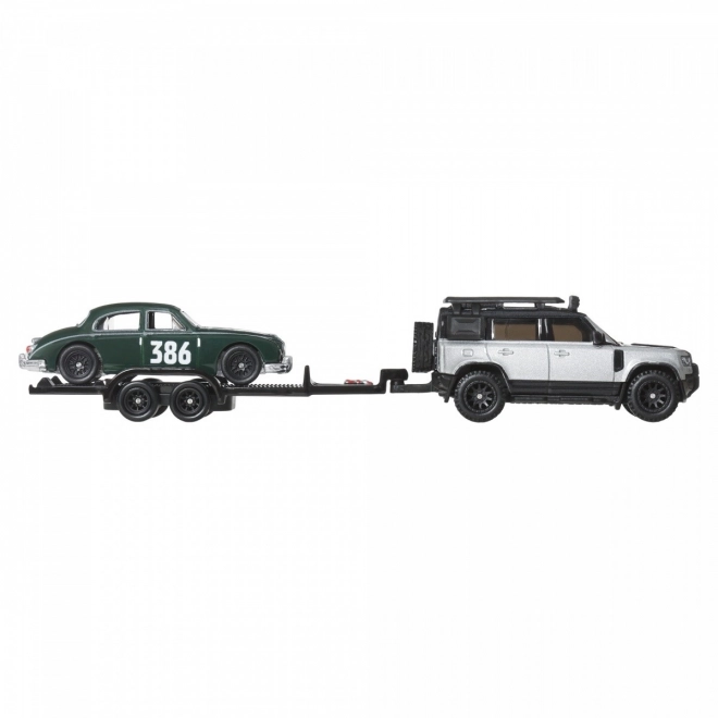 Komplet vozil ob 50. obletnici Land Rover od Hot Wheels