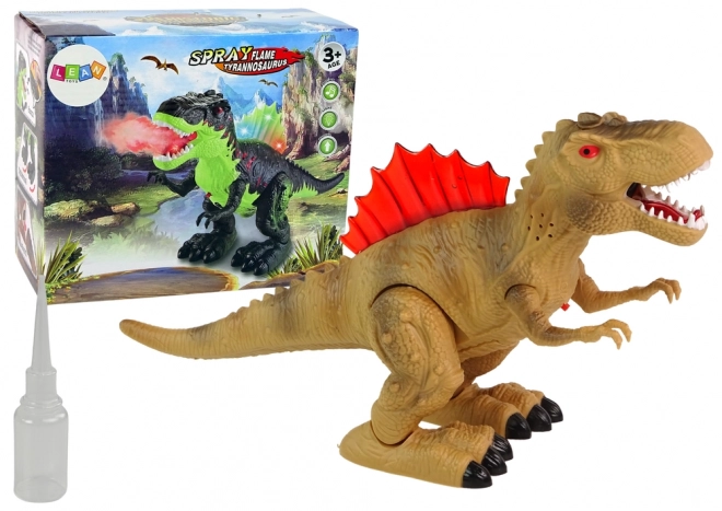 Interaktivni dinozaver z vodno paro in svetlobnimi učinki