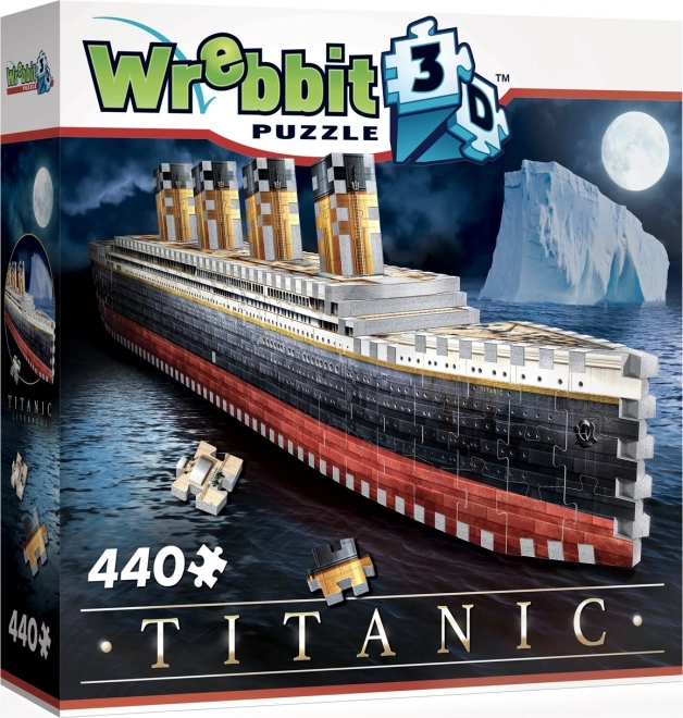 3D sestavljanka Titanic od Wrebbit, 440 kosov